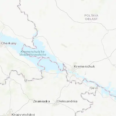 Map showing location of Hradyzk (49.239430, 33.139410)