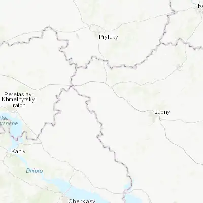 Map showing location of Hrebinka (50.120170, 32.429660)