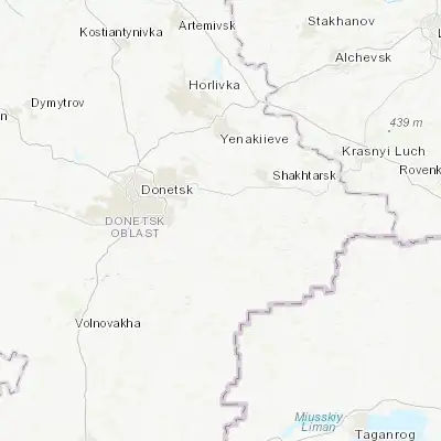 Map showing location of Ilovays’k (47.924980, 38.202350)