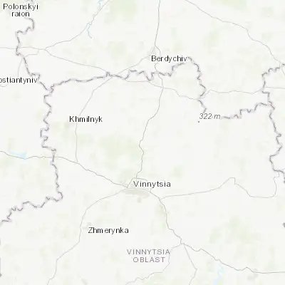Map showing location of Kalynivka (49.461290, 28.515410)