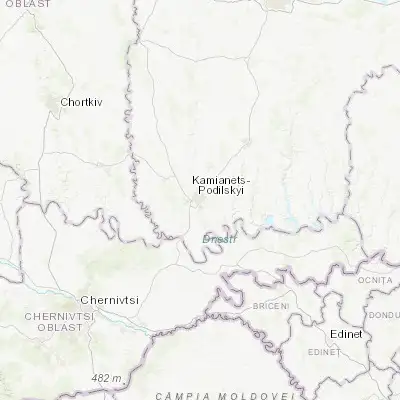 Map showing location of Kamyianets-Podilskyy (48.678820, 26.585160)