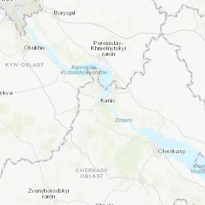 Map showing location of Kaniv (49.751870, 31.470030)