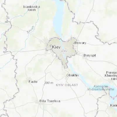 Map showing location of Khotiv (50.330690, 30.468360)