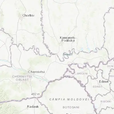 Map showing location of Khotyn (48.505550, 26.489780)