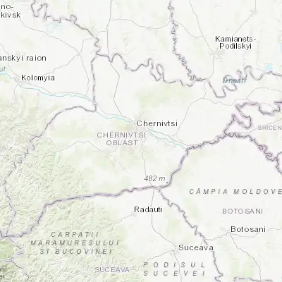 Map showing location of Koroviia (48.224050, 25.971860)