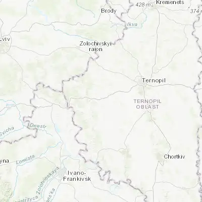 Map showing location of Kozova (49.432060, 25.145470)