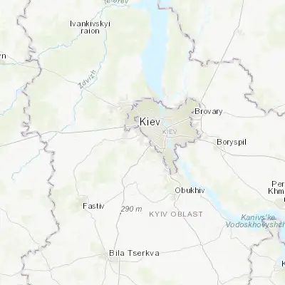 Map showing location of Kriukivschina (50.371530, 30.368610)