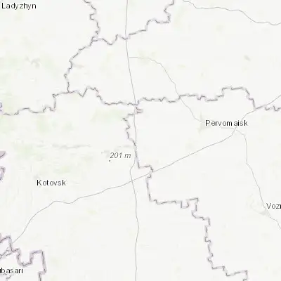 Map showing location of Kryve Ozero (47.947630, 30.347010)