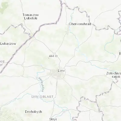 Map showing location of Kulykiv (49.979540, 24.078170)