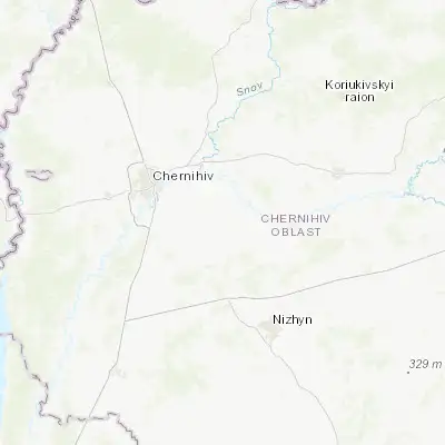 Map showing location of Kulykivka (51.373450, 31.646610)