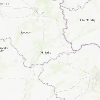 Map showing location of Kyrykivka (50.364080, 35.114900)