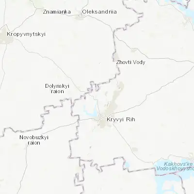 Map showing location of Lozuvatka (48.057100, 33.285810)
