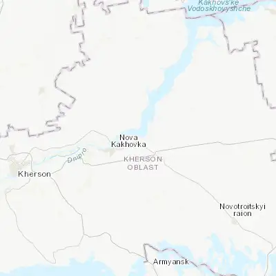 Map showing location of Lyubymivka (46.810480, 33.568450)