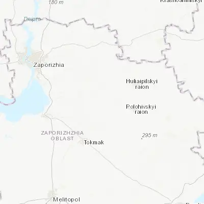 Map showing location of Mala Tokmachka (47.535590, 35.902230)