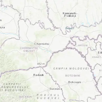 Map showing location of Marshyntsi (48.211910, 26.299340)