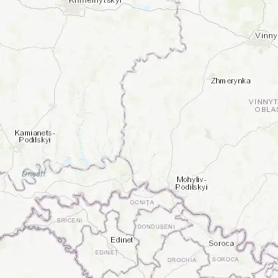 Map showing location of Murovani Kurylivtsi (48.718130, 27.530840)