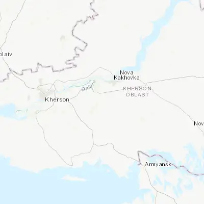 Map showing location of Nova Mayachka (46.599380, 33.224290)