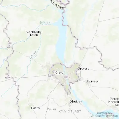 Map showing location of Novi Petrivtsi (50.627540, 30.443100)