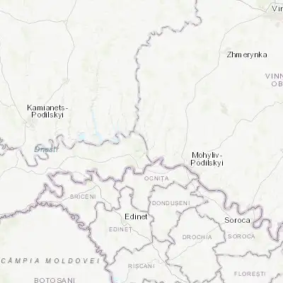 Map showing location of Novodnistrovsk (48.583210, 27.436580)