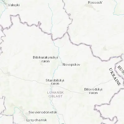 Map showing location of Novopskov (49.546400, 39.089870)