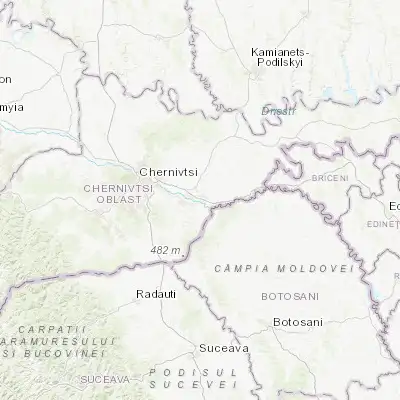 Map showing location of Novoselytsya (48.218120, 26.267660)