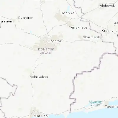 Map showing location of Novyi Svit (47.805910, 38.021120)
