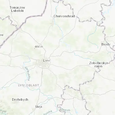 Map showing location of Novyi Yarychiv (49.904440, 24.305230)
