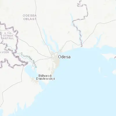 Map showing location of Odessa (46.485720, 30.743830)