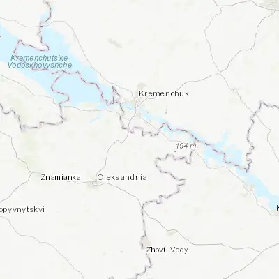 Map showing location of Onufriyivka (48.899170, 33.449540)