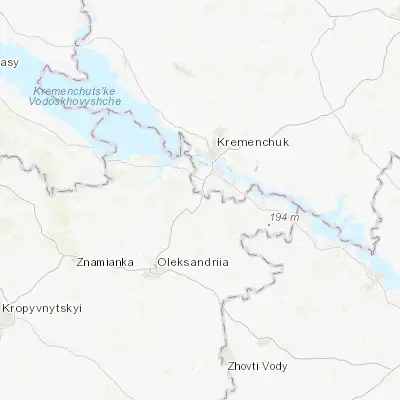 Map showing location of Pavlysh (48.923010, 33.360760)