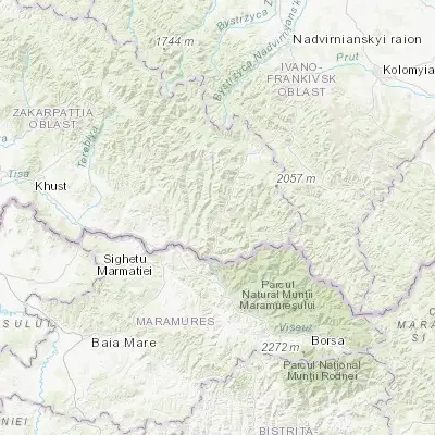 Map showing location of Rakhiv (48.054720, 24.203140)