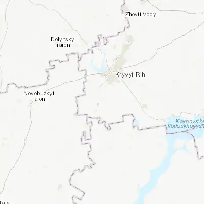 Map showing location of Shyroke (47.685500, 33.261470)
