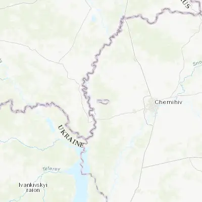 Map showing location of Slavutych (51.522500, 30.718060)