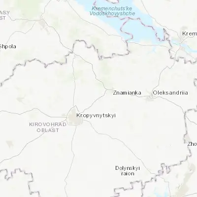 Map showing location of Subottsi (48.655570, 32.515580)