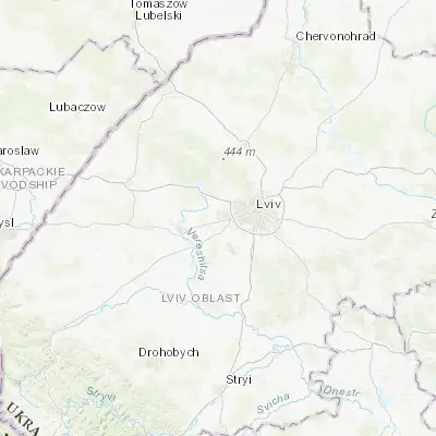Map showing location of Sukhovolya (49.824260, 23.837700)