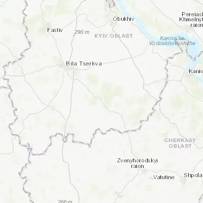 Map showing location of Tarashcha (49.558830, 30.499670)