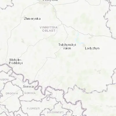 Map showing location of Vapnyarka (48.531100, 28.747000)