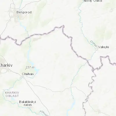 Map showing location of Velykyi Burluk (50.061700, 37.383730)