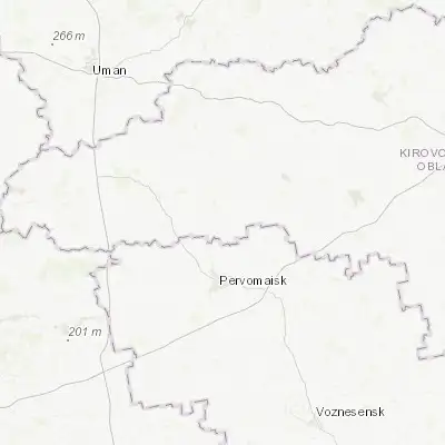 Map showing location of Vilshanka (48.234210, 30.872850)
