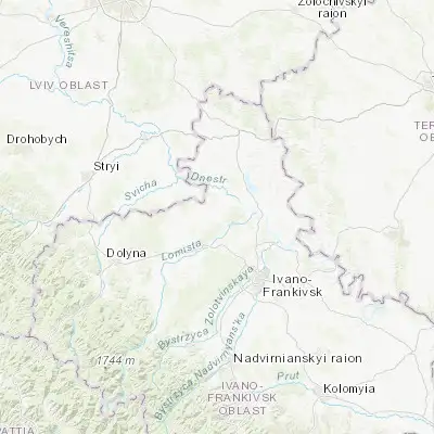Map showing location of Voynyliv (49.128930, 24.491980)