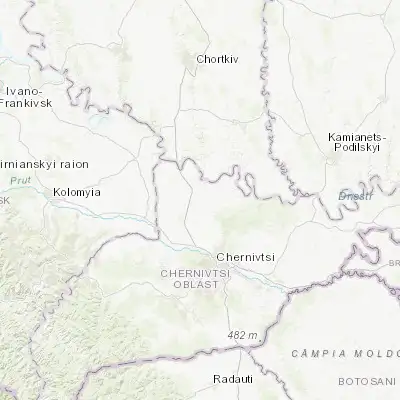 Map showing location of Zastavna (48.521370, 25.842600)