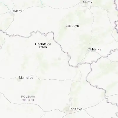 Map showing location of Zinkiv (50.209870, 34.359520)
