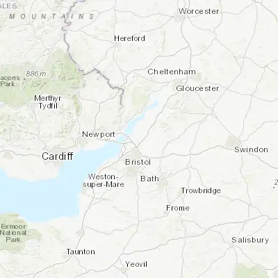 Map showing location of Alveston (51.588060, -2.531390)