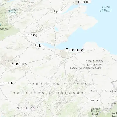 Map showing location of Balerno (55.884370, -3.339750)
