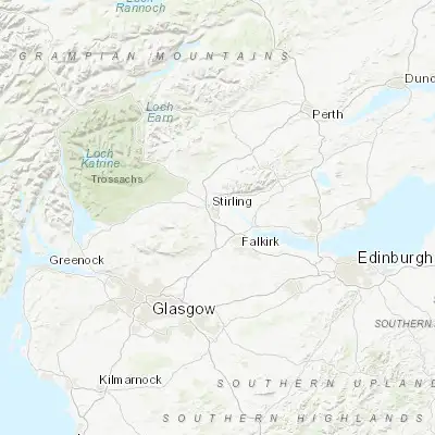 Map showing location of Bannockburn (56.089780, -3.910920)