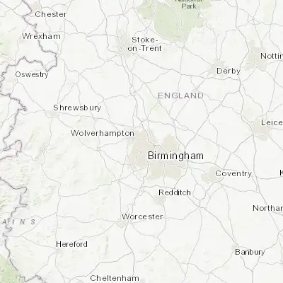 Map showing location of Bilston (52.565680, -2.073670)