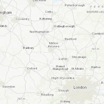 Map showing location of Bletchley (51.993340, -0.734710)