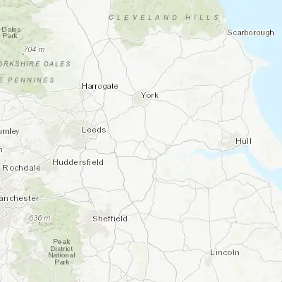 Map showing location of Brayton (53.765100, -1.089210)