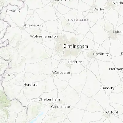 Map showing location of Bromsgrove (52.335740, -2.059830)