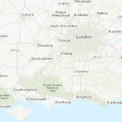 Map showing location of Burpham (51.260180, -0.544320)